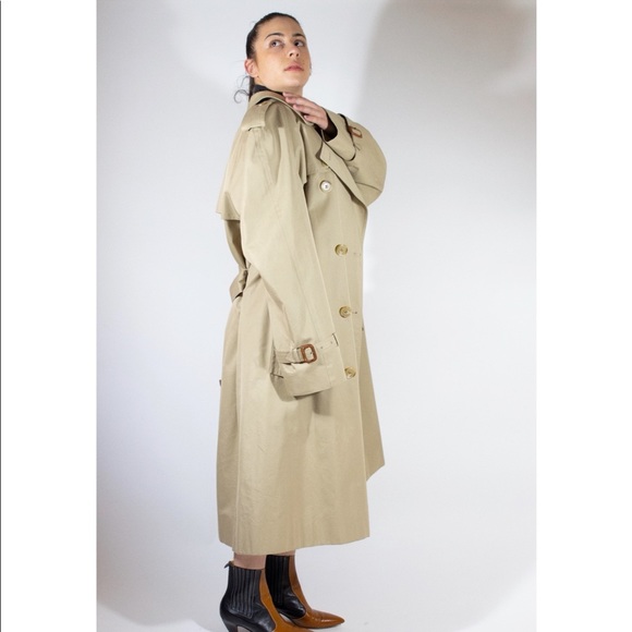 Classic cotton trench coat. Made in Japan. - Picture 5 of 6